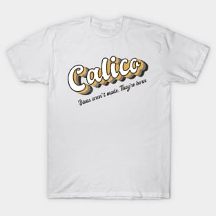 Retro Calico Cat T-Shirt